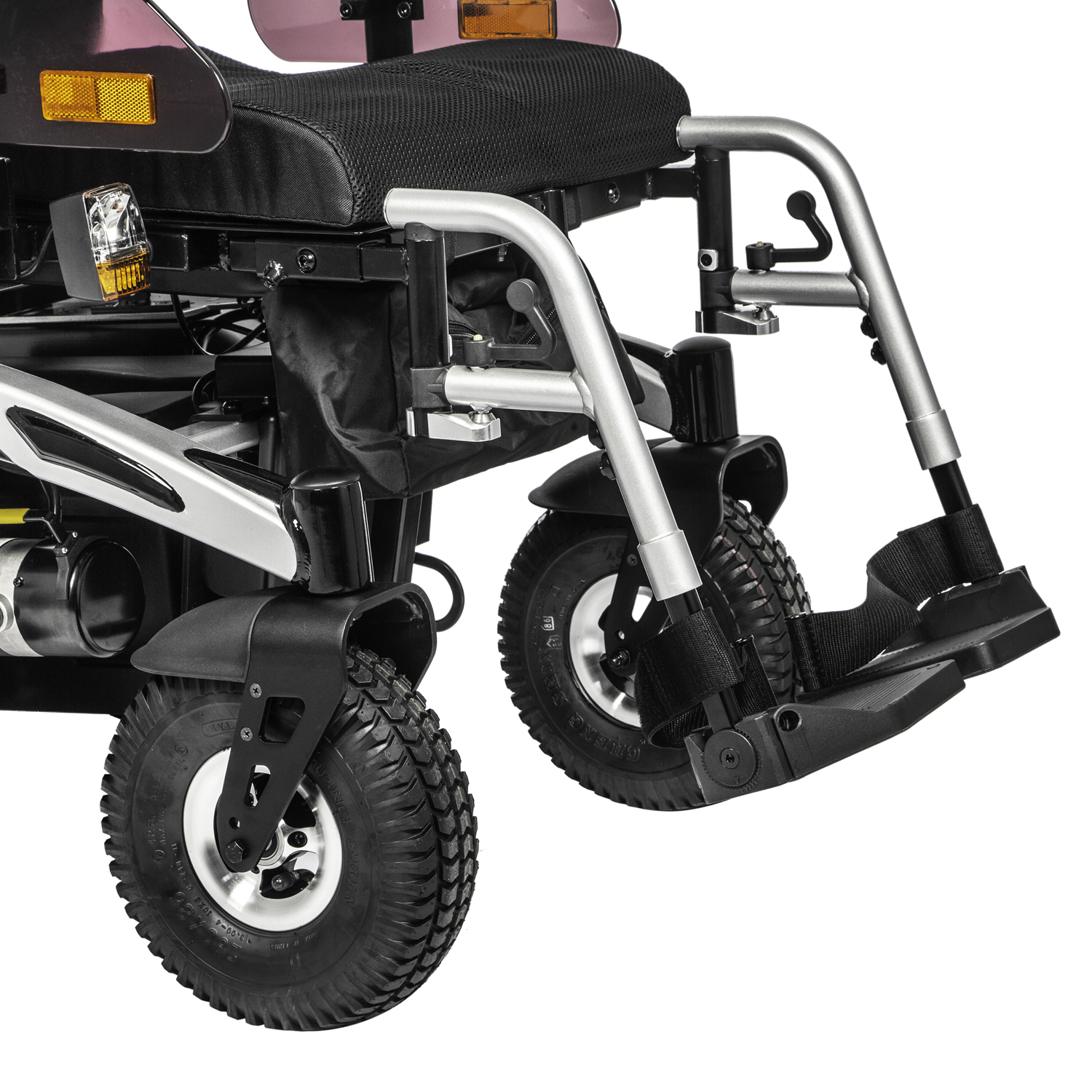 Кресло-коляска инвалидная ORTONICA Pulse 370 с электроприводом до 150кг - 8